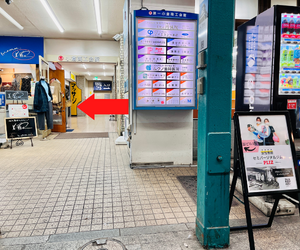 小倉店のエレベーター乗り場