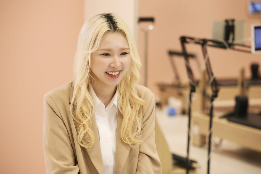 アーバンクラシックピラティスのインタビュー風景の画像